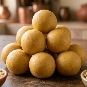 Besan Sattu Ladoo